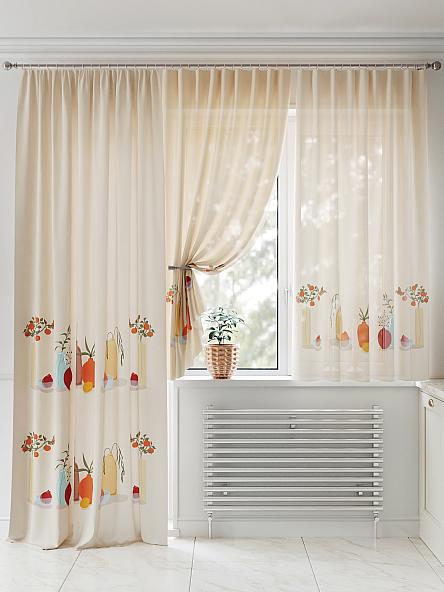 Комплект штор для кухни Ронеквир - фото 2