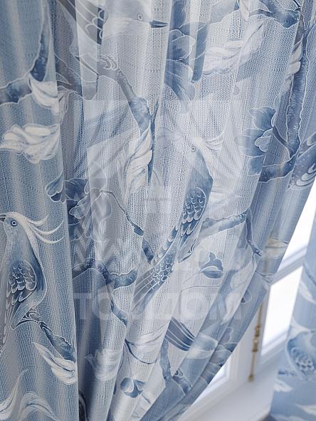 Тюль для кухни Ланвимас (синий) - фото 5