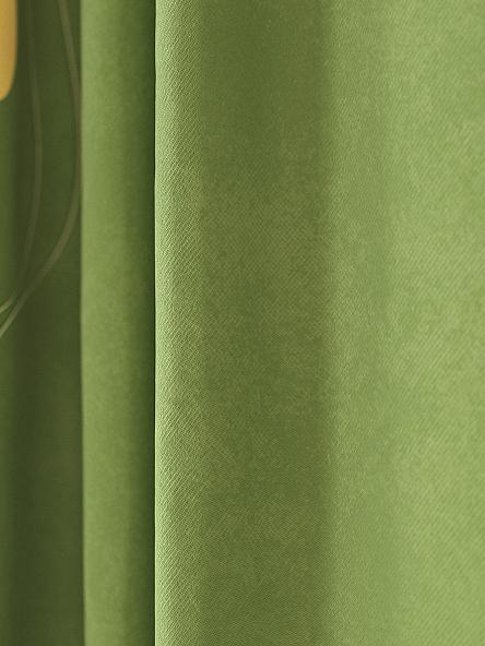 Комплект штор Лонтрион (зеленый) - фото 3