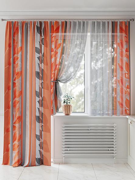 Комплект штор для кухни Лирканс - фото 2