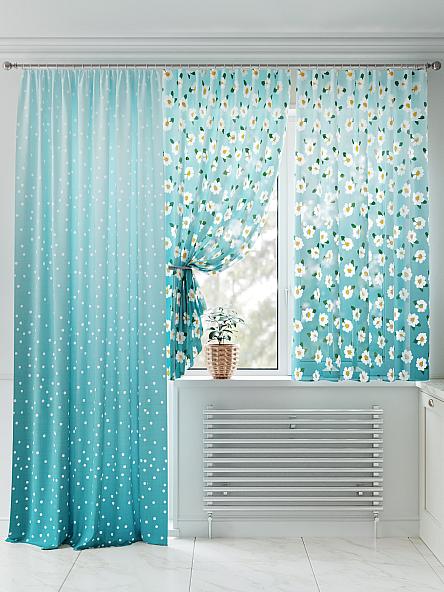 Комплект штор для кухни Фланбрис - фото 2