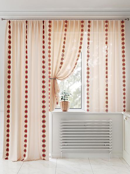 Комплект штор для кухни Миркантис - фото 2