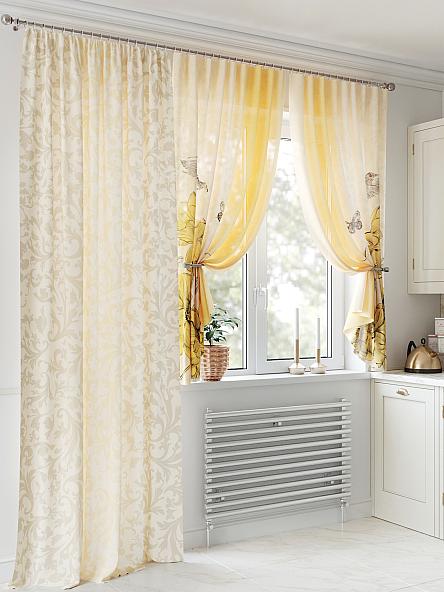 Комплект штор для кухни Олериканс - фото 4