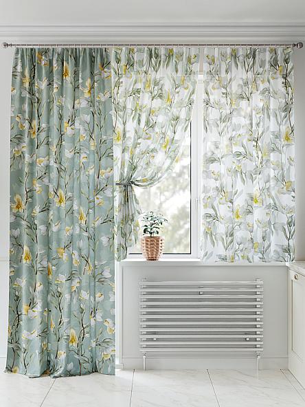 Комплект штор для кухни Милорикар - фото 2