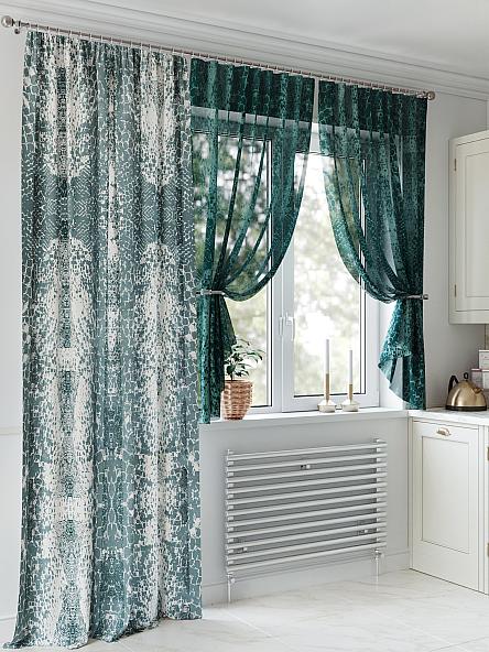 Комплект штор для кухни Ронтирок - фото 4