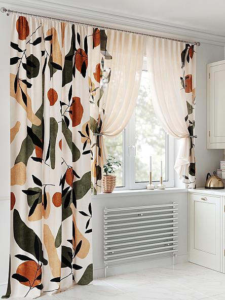 Комплект штор для кухни Фонреалс - фото 4