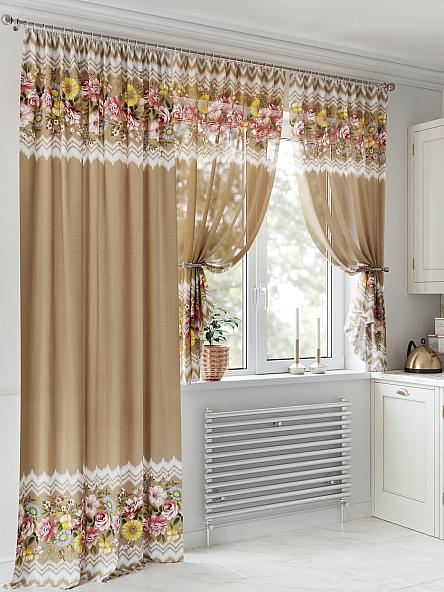 Комплект штор для кухни Румарио - фото 4