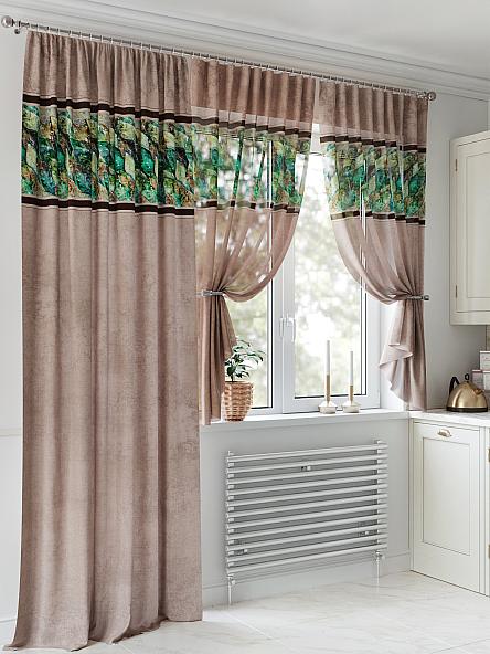 Комплект штор для кухни Мирифарс - фото 4