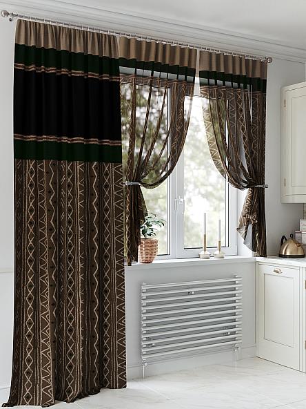 Комплект штор для кухни Гролнир - фото 4