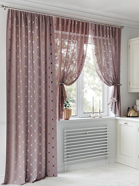 Комплект штор для кухни Лоринарс - фото 4