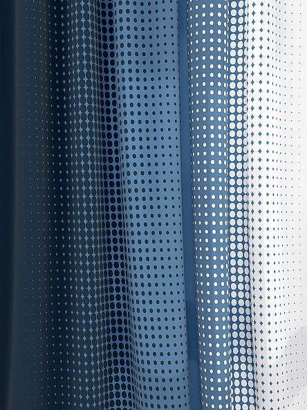 Комплект штор Бенриол (синий) - фото 2