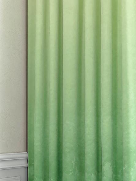 Комплект штор Лорбронс (зеленый) - фото 2