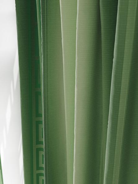 Комплект штор Рилифорт (зеленый) - фото 4