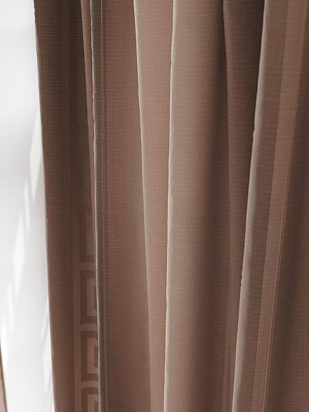 Комплект штор Рилифорт (коричневый) - фото 4