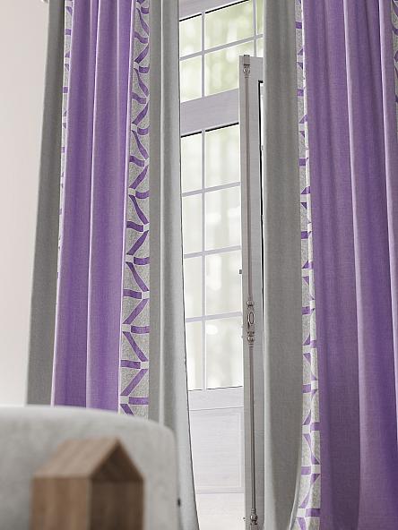 Комплект штор Шорлинс (фиолетовый) - фото 3