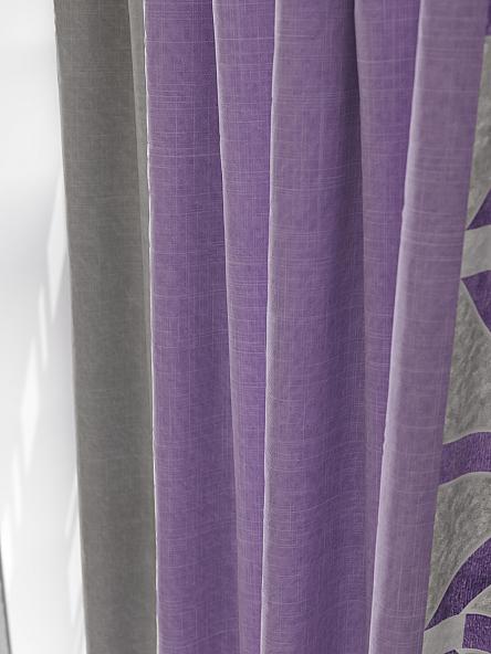Комплект штор Шорлинс (фиолетовый) - фото 4