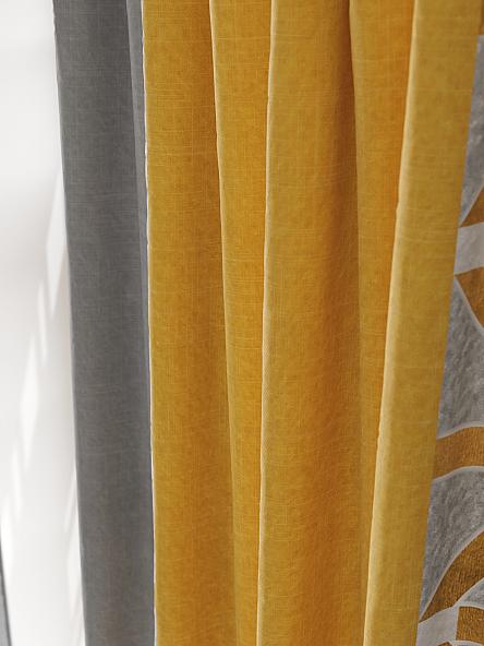 Комплект штор Шолрит (желтый) - фото 4