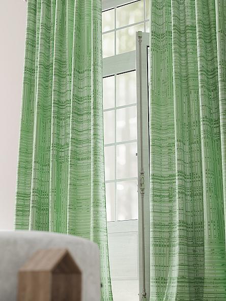 Комплект штор Ронкриолт (зеленый) - фото 3