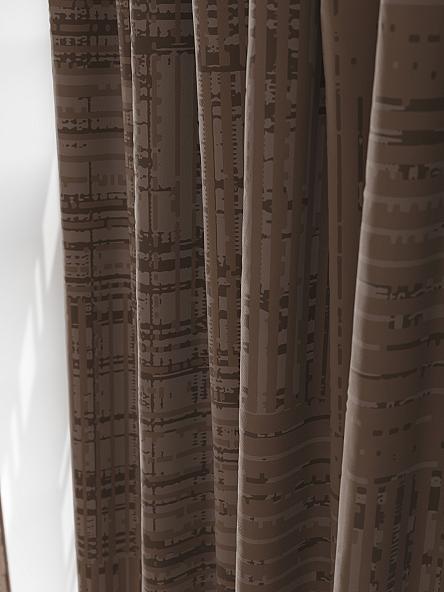 Комплект штор Ронкриолт (коричневый) - фото 4