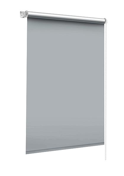 Рулонная штора Матио блэкаут отражающие (серый) - фото 4