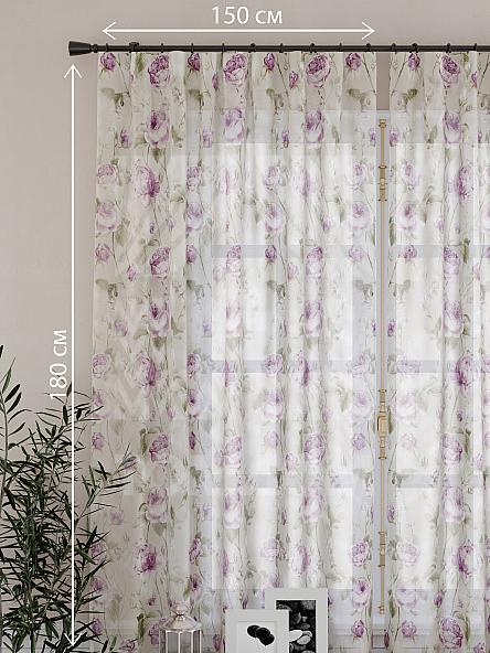 Тюль для кухни Пеларгония - фото 2