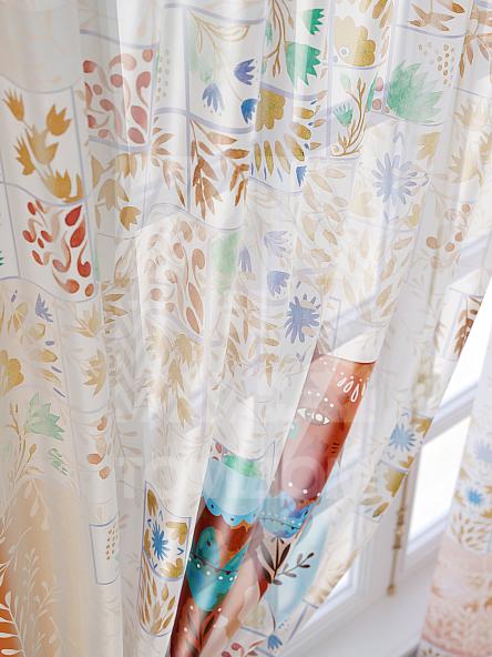 Тюль для кухни Кетс (коричневый) - фото 5