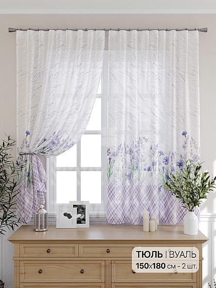 Тюль для кухни Василек - фото 2