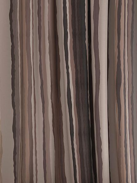 Комплект штор Мината (коричневый) - фото 3