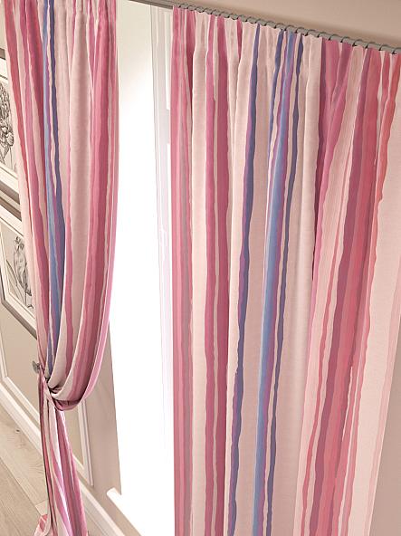 Комплект штор Мината (розовый) - фото 6