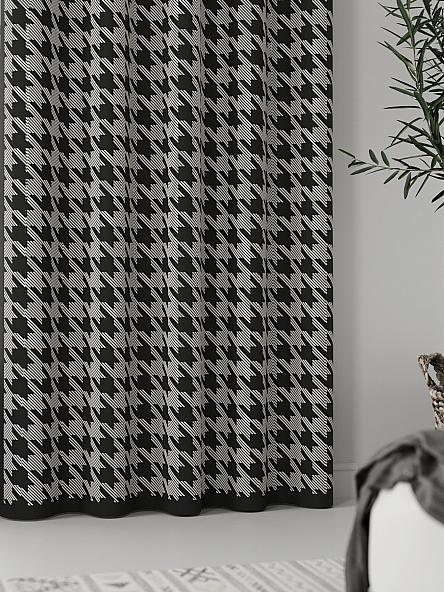 Комплект штор Риндал (черный) - фото 5