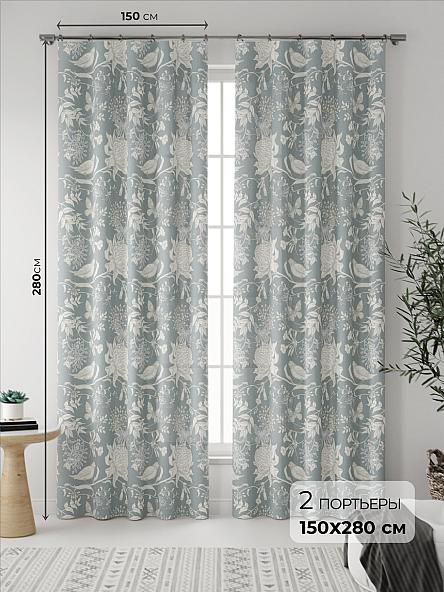 Комплект штор Флорета