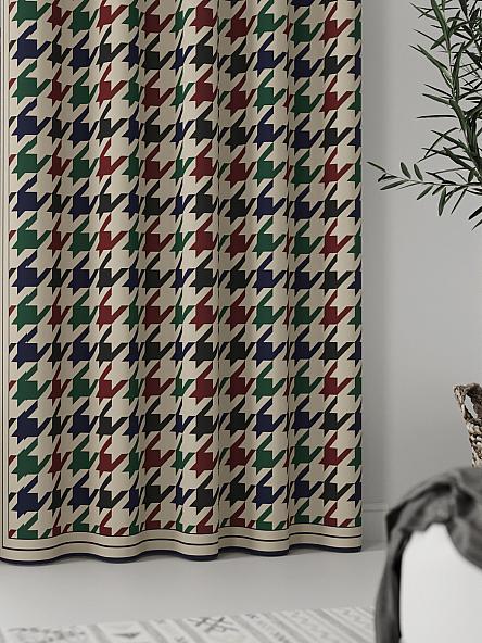 Комплект штор Клэнтон (синий) - фото 5