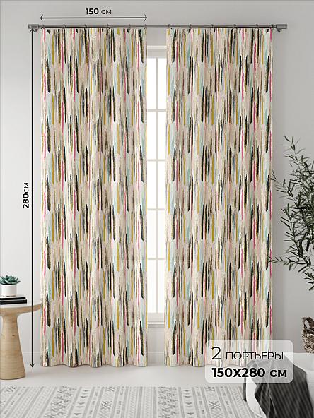 Комплект штор Голдин