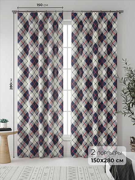 Комплект штор Сквэрди