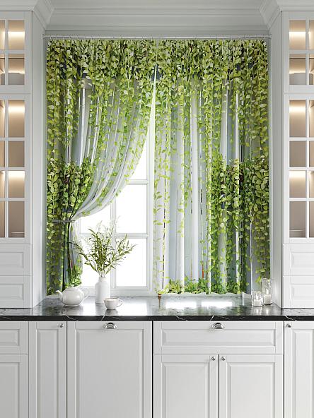 Комплект штор для кухни Линдор - фото 6