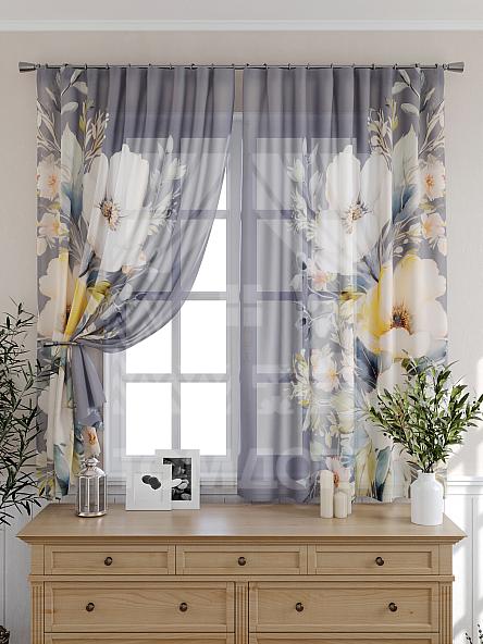 Тюль для кухни Гламир