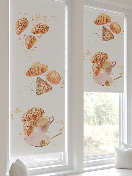 Рулонная штора для кухни для детской Шолкрит - 83 - ширина 62 см - фото 4