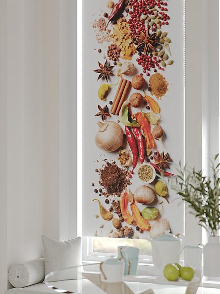 Рулонная штора для кухни для детской Шолкрит - 89 - ширина 62 см - фото 3