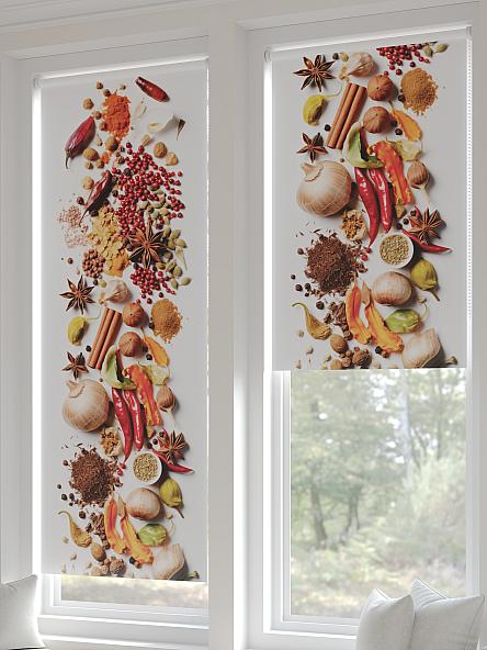 Рулонная штора для кухни для детской Шолкрит - 89 - ширина 62 см - фото 2