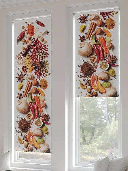 Рулонная штора для кухни для детской Кримолло-88-52 - ширина 52 см - фото 3