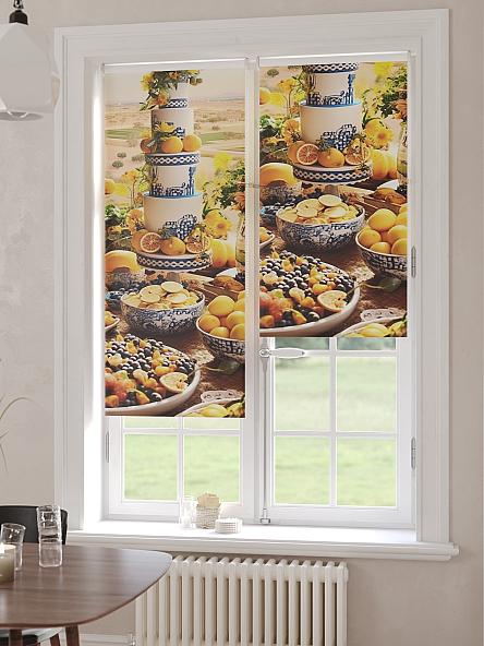 Рулонная штора для кухни для детской Анимаис - 52 - ширина 52 см - фото 4
