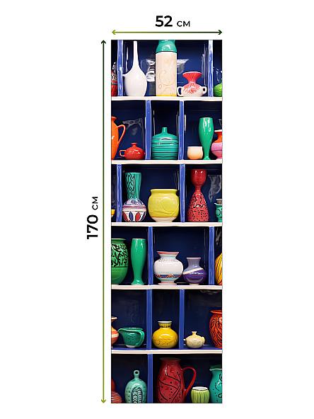 Рулонная штора для кухни для детской Анимаис - 54 - ширина 52 см - фото 3
