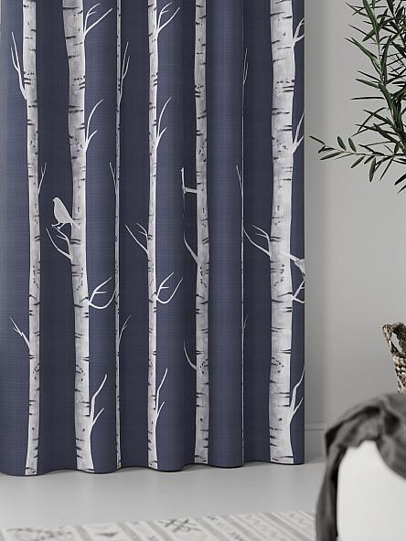 Комплект штор Блити (синий) - фото 5