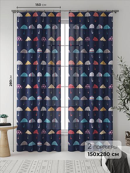 Комплект штор Дождия