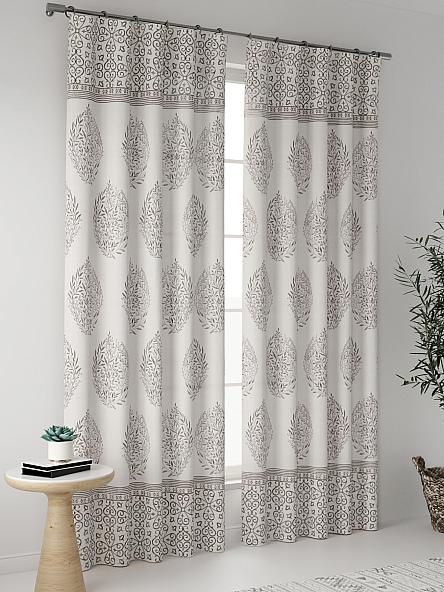 Комплект штор Пейпа (серый) - фото 2