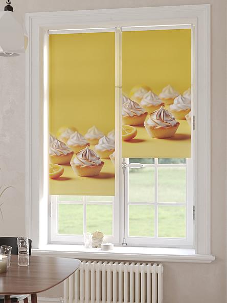 Рулонная штора для кухни для детской Анимаис - 84 - ширина 52 см - фото 2