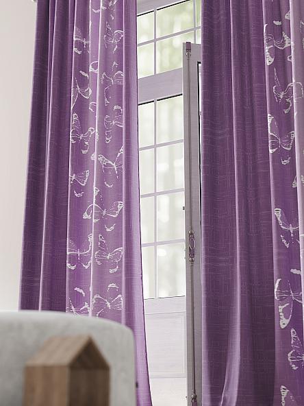 Комплект штор Ринланс (фиолетовый) - фото 2