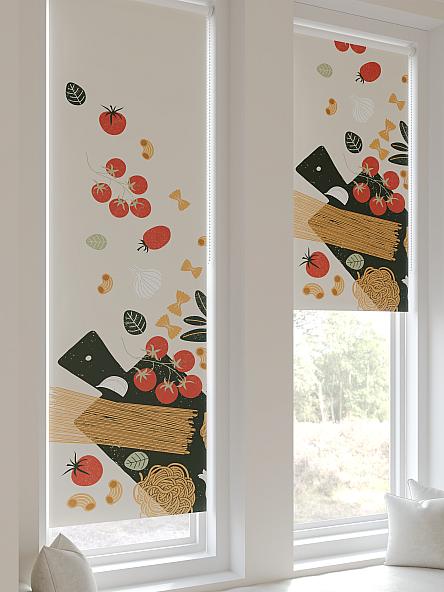 Рулонная штора для кухни для детской Салисто -109 - ширина 52 см - фото 4
