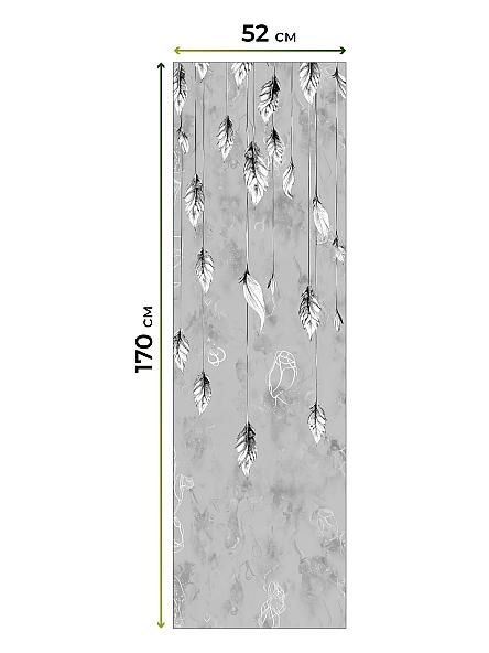 Рулонная штора для кухни для детской Плутея - 497 - ширина 52 см - фото 3