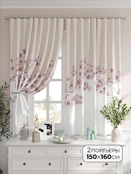 Комплект штор Рустино